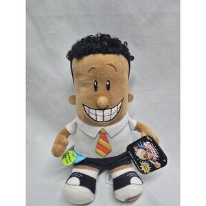 Captain Underpants George Beard 7 Inch Plush Stuffed Doll With Sound Rare 2017